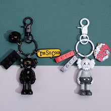 Load image into Gallery viewer, Fashion Bear Cute Keychain
