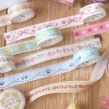 Load image into Gallery viewer, Floral Blossom Washi Tape, 8 Designs
