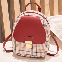 Load image into Gallery viewer, Kawaii Korea Style Mini Plaid Shoulder Bag

