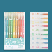 Load image into Gallery viewer, Kawaii Morandi Color Gel Pen Set
