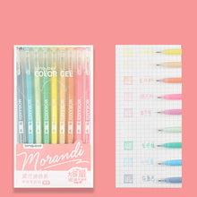 Load image into Gallery viewer, Kawaii Morandi Color Gel Pen Set
