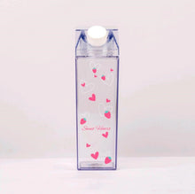 Load image into Gallery viewer, Hearts And Strawberry Water Bottle
