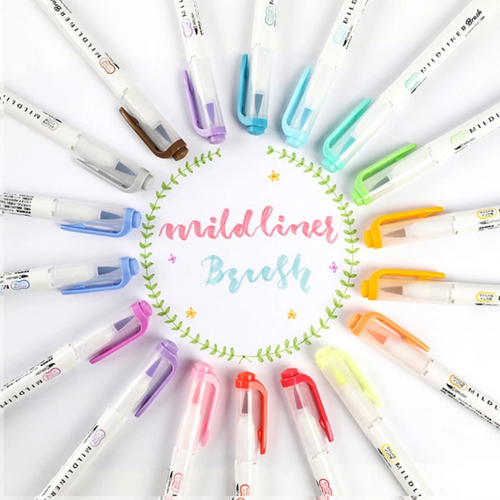 Zebra WFT8 MildLiner Brush Pen - Stationery & More