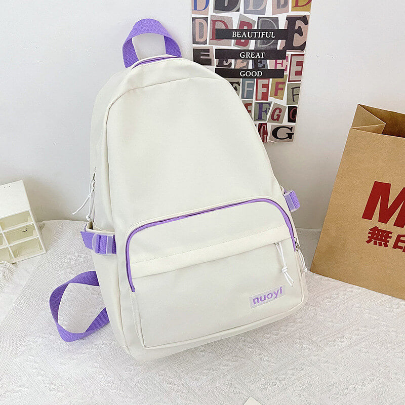 Minimalist Korean Style Casual Backpack