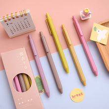 Load image into Gallery viewer, Morandi Pastel Colored Gel Ink Pen Set
