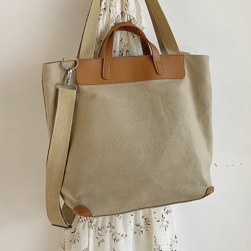 Light Fashion Canvas Tote Bag