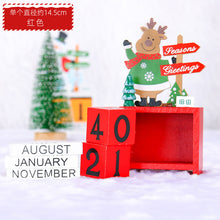 Load image into Gallery viewer, Cute Christmas Desk Calendar
