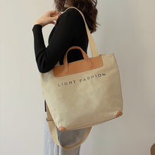 Load image into Gallery viewer, Light Fashion Canvas Tote Bag
