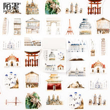 Load image into Gallery viewer, World Architecture Sticker, 2 Packs - Stationery &amp; More
