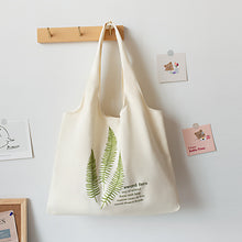 Load image into Gallery viewer, Fresh Floral Canvas Tote Bag
