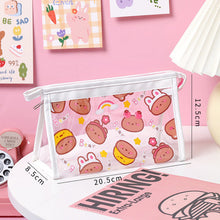 Load image into Gallery viewer, Kawaii Clear Plastic Pencil Case - Stationery &amp; More
