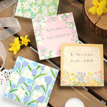 Load image into Gallery viewer, Spring Garden Floral Sticky Note
