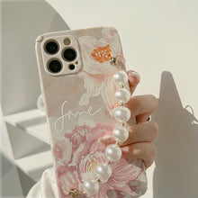 Load image into Gallery viewer, Spring Flower Pearl Chain Case
