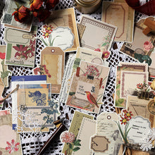 Load image into Gallery viewer, Retro Floral Scrapbook Sticker Pack
