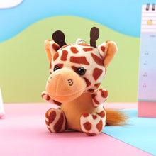 Load image into Gallery viewer, Stuffed Forest Animals Keychain
