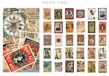 Load image into Gallery viewer, Time Post Office Series Vintage Sticker - Stationery &amp; More
