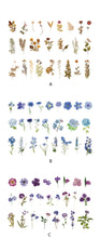 Load image into Gallery viewer, Transparent Flower Scrapbook Sticker
