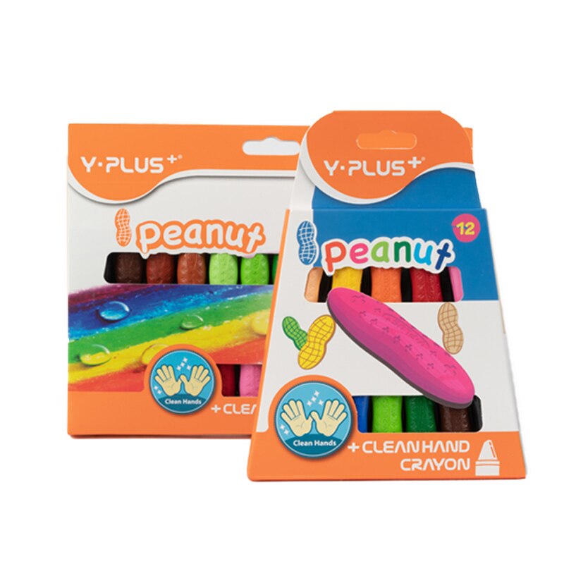 YPLUS Crayones de maní para niños, 36 colores lavables para niños, crayones  no tóxicos para bebés de 2 a 4 años, 1-3, 4 a 8, suministros de arte para