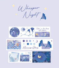 Load image into Gallery viewer, Wisper Night Journal Washi Tape
