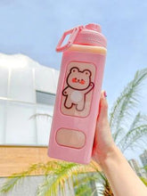 Load image into Gallery viewer, Baby Bear Contemporary Square Bottles - 700 ml
