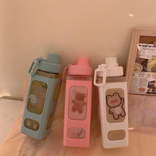 Load image into Gallery viewer, Baby Bear Contemporary Square Bottles - 700 ml

