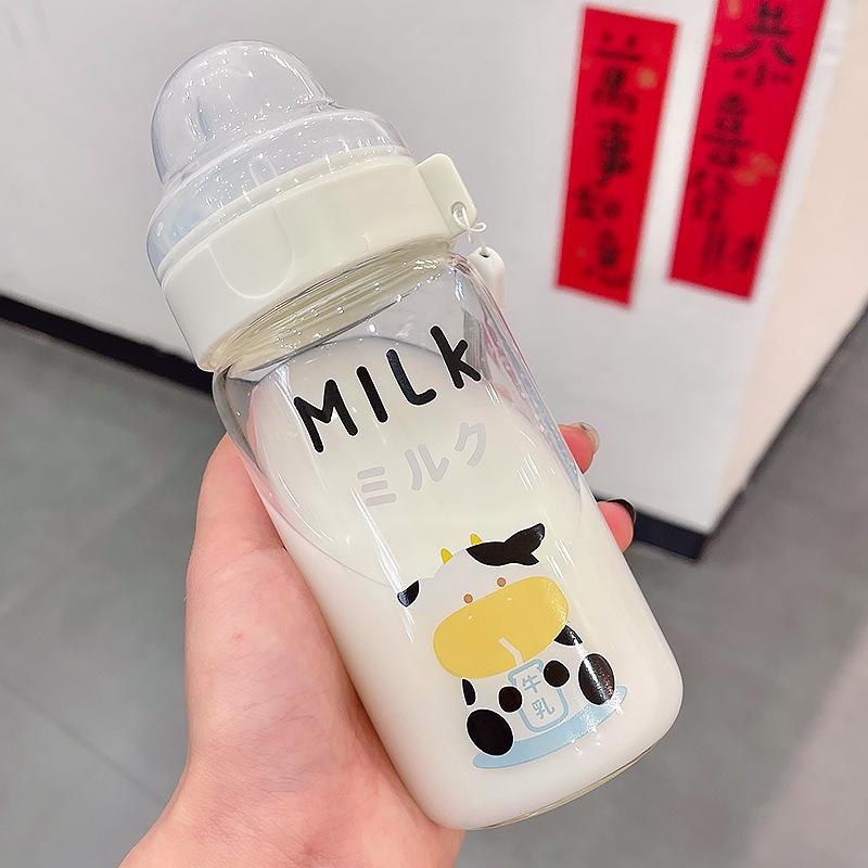 Baby Cow Glass Milk Bottles - 380 ml – StationeryMore