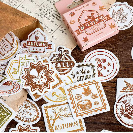 Antumn Mail Sticker, 2 Packs - Stationery & More