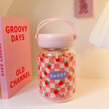 Load image into Gallery viewer, Carry Me Around Cute Glass Bottles - 500 ml
