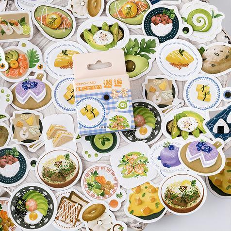Delicious Food Sticker, 2 Packs - Stationery & More