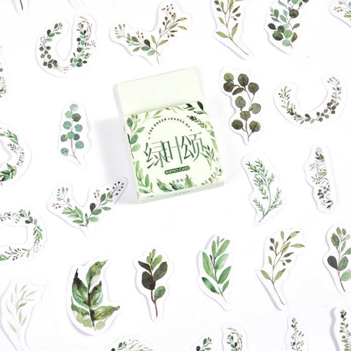 Green Leaves Collection - Stationery & More