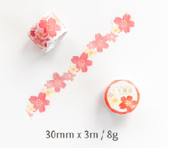 Pink Sakura Collection Washi Tape - Stationery & More