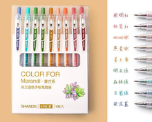 Load image into Gallery viewer, Morandi Colored Gel Pen,Pack of 9 - Stationery &amp; More

