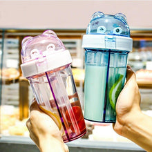 Load image into Gallery viewer, 2 in 1 Couple Water Bottles - 420 ml
