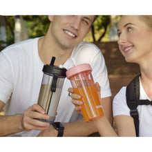 Load image into Gallery viewer, 2 in 1 Couple Water Bottles - 600 ml
