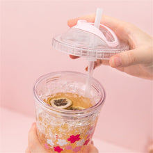 Load image into Gallery viewer, Sakura Ice Tumblr Water Bottle
