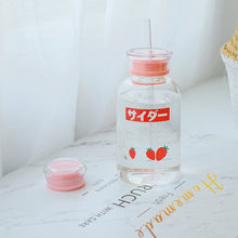 Load image into Gallery viewer, Fruity Japanese Milk Bottle - 450ml
