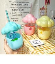 Load image into Gallery viewer, Ice Cream Plastic Bottle with Straw
